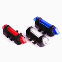 explosion bicycle light USB rechargeable LED warning light night riding bicycle tail light mountain bike riding equipment