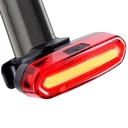 自行车灯尾灯单车夜间车灯USB充电LED警示灯山地车夜骑行装备配件