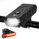 Bicycle headlight Type-C charging 5T6 bright aluminum alloy bicycle headlight 10000 mA flashlight