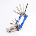 Color aluminum alloy combination tool mountain bike repair repair tool with chain cutter repair set