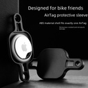 Bicycle airtag tracker bracket protective cover bicycle hidden anti-theft anti-lost locator bracket