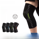 Knitted Nylon Sports Kneepad Riding Protector Running Rope Skipping Fitness Warm Kneepad Cover Leg Protector for Men and Women