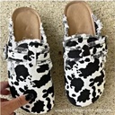 Closed toe slippers women's spring plus size slippers outdoor lazy flat slippers in stock