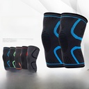 Sports Knee Protector Professional Elastic Support Protective Silicone Breathable Knee Protector Running Fitness Outdoor Knee Protector