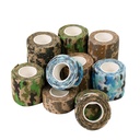 Elastic Elastic Camouflage Bandage Outdoor Real CS Sports Ankle Protection Camouflage Bandage Camouflage Self-adhesive Bandage