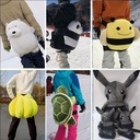 Ski Hip Pad Small Turtle Snowboard Outdoor Equipment Skating Set Children's Knee Pad Ass Pad Anti-fall Protector