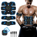 massage fitness instrument pulse abdominal trainer abdominal muscle stickers EMS belt lazy muscle trainer sports belt