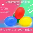 rehabilitation training grip ball men's and women's silicone finger exercise grip equipment hand strength play hand grip ball