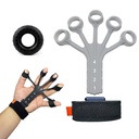 Silicone 5 Finger Finger Trainer Wrist Tightener Shooting Orthotic Sporting Goods