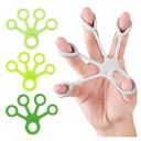 Five Finger Silicone Rally Finger Trainer Piano Guitar Tension Training Hand Strength Silicone Rope Grip Strength