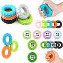 A variety of silicone grip decompression practice finger grip ring arm muscle strength rehabilitation grip ring fitness equipment