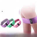 Beautiful buttocks elastic belt hip ring fitness resistance belt yoga tension belt training webbing women's long widened and thickened