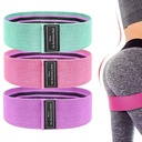 Latex non-slip elastic belt stretch belt stretch belt hip ring beauty hip belt sports fitness yoga supplies resistance belt