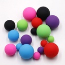 Mini 3CM diameter 30MM silicone ball 3CM small size single ball silicone fascia massage ball production factory