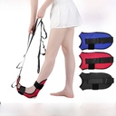 Yoga stretch belt color red blue black stretch belt auxiliary ankle stretcher training belt yoga rope fitness