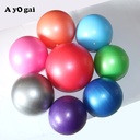 10 color mini yoga ball thickened Frosted Explosion-proof 25cm gymnastics ball pull ball wheat Tube fitness ball