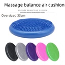 Yoga Balance Mat Inflatable Massage Cushion Balance Plate Thickened Explosion-proof Yoga Balance Ball Balance Trainer