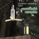 Folding Outdoor Camping Lamp USB Charging Camping Lamp Tent Hanging Lighting Atmosphere Lamp Portable Storage