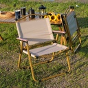 Kermit Chair Folding Chair Stool Outdoor Camping Portable Fishing Picnic Sketch Queuing Artifact Director Aluminum
