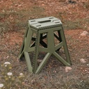 Portable Folding stool high leg square stool camping portable plastic stool bench barbecue stool leisure fishing stool Outdoor