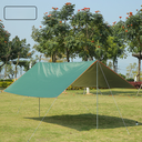 Outdoor camping supplies sunshade cloth rainproof sunscreen beach silver-coated canopy spot canopy