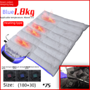Sleeping bag adult outdoor single sleeping bag electric heating USB warm machine washable sleeping bag spring autumn winter camping