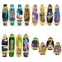 Factory direct supply four-shaped finger skateboard Tiktok fingertip skateboard desktop toy men