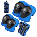 Spot children's protective gear 6-piece knee pads elbow Palm protection roller skating scooter accessories manufacturers