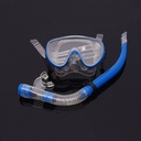 夏浪风 潜水镜+半干式呼吸管 潜水浮浅装备套装 超低价