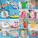 Spot PVC inflatable water float unicorn Mount swimming pool Pineapple Watermelon floating bed hammock water lounger