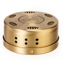 Brass moxibustion box manufacturers directly supply the portable moxibustion warming moxibustion device moxibustion stove can be printed LOGO