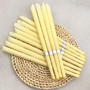 Horn Ear Candle Aromatherapy Ear Candle with Plug with Fireproof Line Silver Label Eight Flavor 100 PCs/Pack Length About 23cm