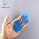 Factory 40 * 60EMS blue hydrogel lazy person fitness instrument conductive gel massage abdominal muscle patch