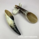 Factory horn comb horn horn horn scraping tube big tea spoon horn scraping tube tendon point pen