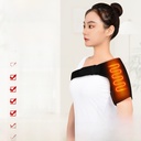 Heating Shoulder Preservation Charging Electric Heating Shoulder Hot Compress Electric Heating Shawl Third-gear Temperature Control Warm Health Care Preservation