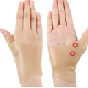 Magnetic Gloves Skin Color Finger Protective Cover Silicone Wrist Correction Cover