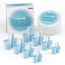 Silicone anti-snoring device mini anti-snoring nose clip 4 installed anti-snoring anti-snoring device nose plug set manufacturer