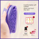 Capricorn brush body oil brush magic scorpion brush waist and abdomen head massage five elements Meridian brush silicone body beauty leg brush