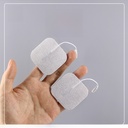 Water fiber version electrode massage patch medium and low frequency physiotherapy electrotherapy pin type self-adhesive electric shock piece single price