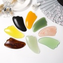 02 factory direct supply e-commerce supply fish-shaped eye corner lip head massage scraping comb beauty class