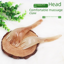 resin beeswax head five-claw massager head therapy comb three-claw massage claw scraping Meridian comb massage artifact