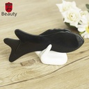 Multi-purpose horn fish-shaped massage tool origin supply and American fish-shaped body universal horn scraping board