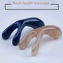 Factory resin binary nose scraper massage comb head massager Meridian Health massager beauty salon