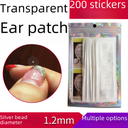 transparent ear paste crystal ear paste ear bean paste stone needle ear paste massage paste acupoint pressure stimulation