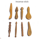 Vietnam fragrant wood half stick massager finger type scraping point stick