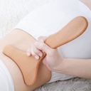 Factory wooden massager wooden scraping board Wood therapy body universal wooden scraping board solid wood massage Cup