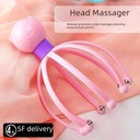 Octopus massager head Meridian magnetic ball massage instrument five-claw scalp massage relaxation soul extractor