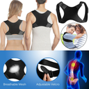 Men's and women's back correction with shoulder clavicle anti-Humpback centralizer convenient adjustment breathable correction with spot