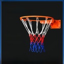 篮球框网 双色三色编织耐用加粗标准篮球网便携式篮球框编织绳网