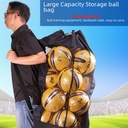 Spot Basketball Bag Bold Net Bag Large Capacity Ball Bag Training Ball Bag Student Portable Storage Bag Single Shoulder Ball Bag